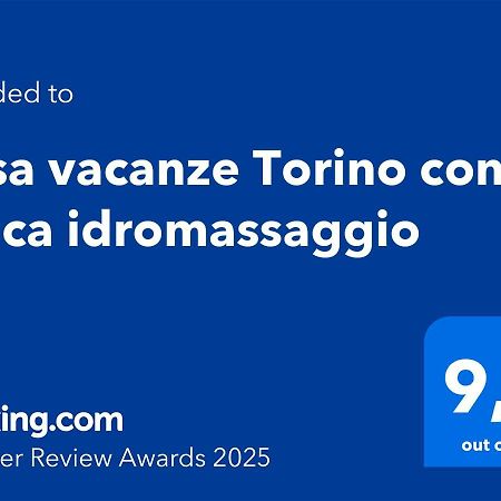 Casa Vacanze Torino Con Vasca Idromassaggio Exterior photo