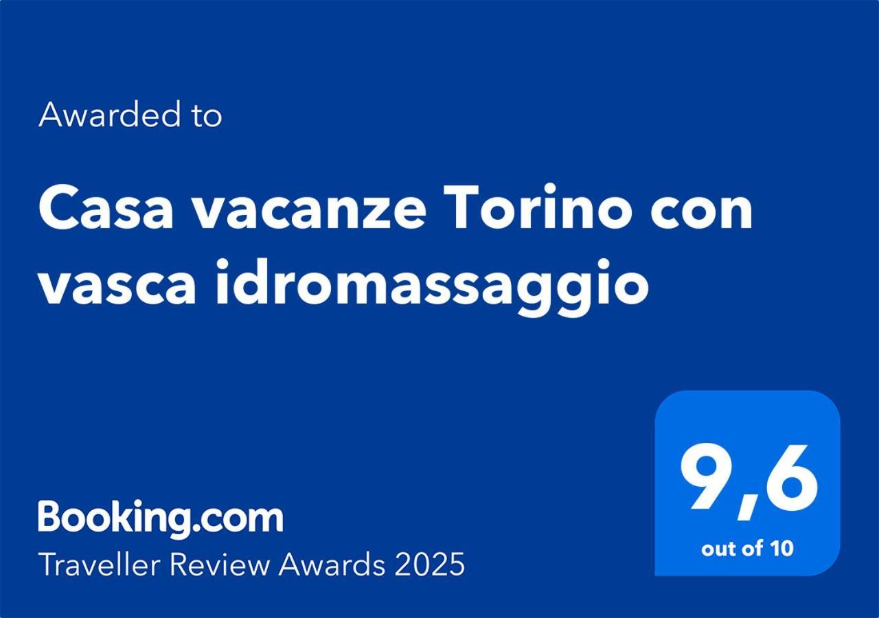 Casa Vacanze Torino Con Vasca Idromassaggio Exterior photo